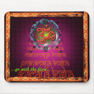 Go with the flow mouse pad