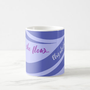 "Go With The Flow" Ocean Serenity Mug
