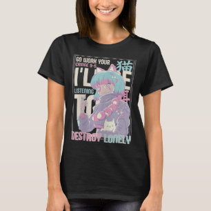 Go Work Your Cringe 9 5 I'll Be Listening To Lonel T-Shirt