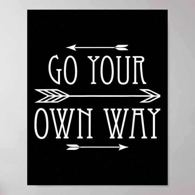 Go Your Own Way  Poster (Front)