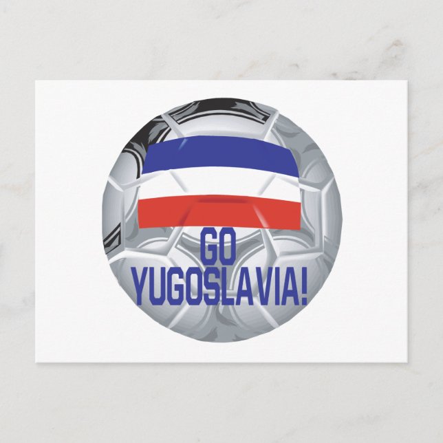 Go Yugoslavia Postcard (Front)