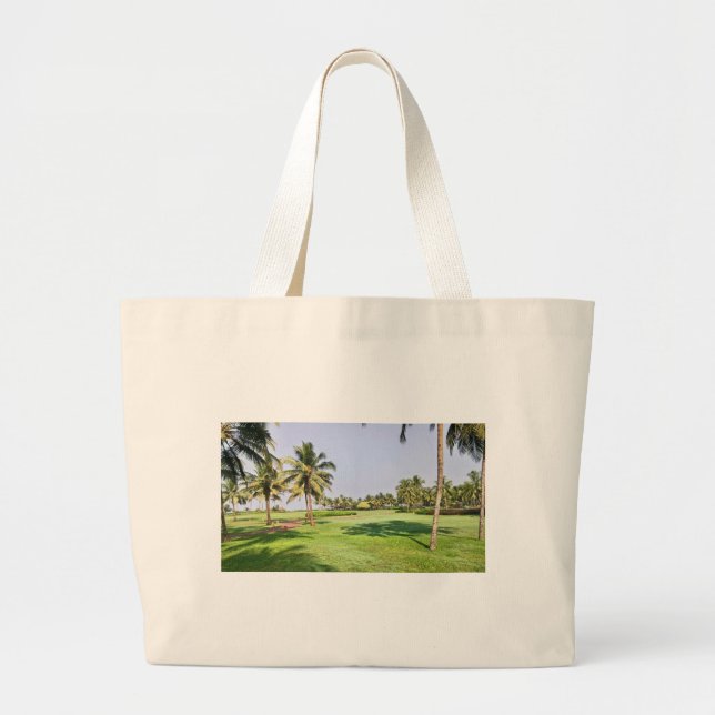 Goa India 2 Large Tote Bag (Front)