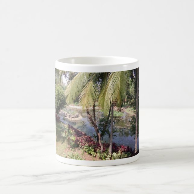 Goa India Garden Coffee Mug (Center)