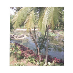 Goa India Garden Notepad
