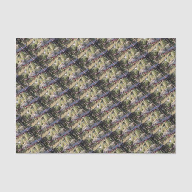 Goa India Garden Tissue Paper (Front)