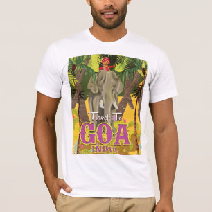 Goa India vintage travel poster T-Shirt