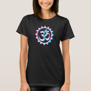 Goa Om Psytrance Rave Techno Trippy Edm Festival H T-Shirt