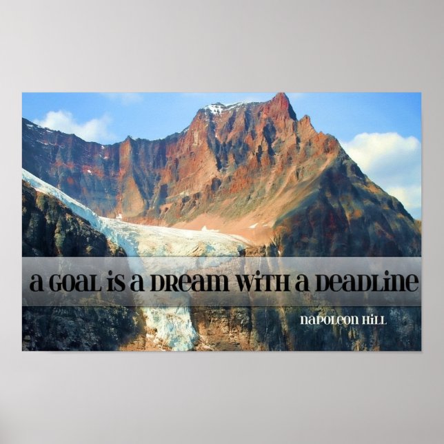 Goal - A Dream With A Deadline Poster (Front)