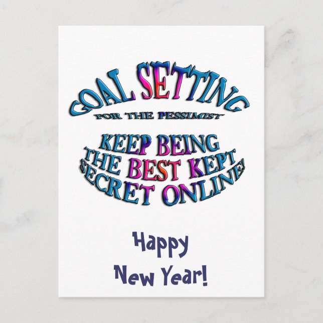 Goal: Best Kept Secret Online Holiday Postcard (Front)