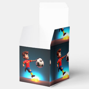 "Goal Bound: The Animated Boy's Perfect Kick" Favor Box