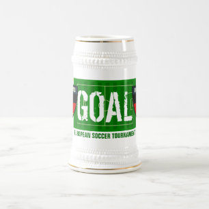 Goal Deutschland Germany European Soccer Beer Mug