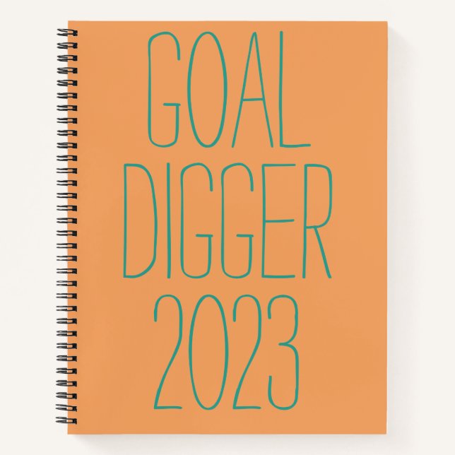 Goal Digger 2023 Bullet Journal  (Front)