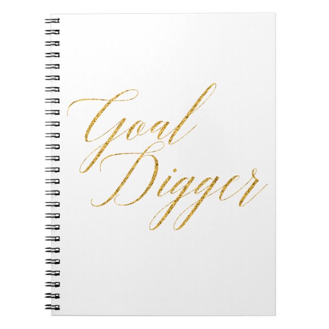 Goal Digger Notebook (Front)