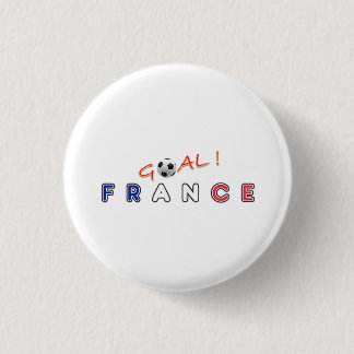 GOAL France 1 Inch Round Button