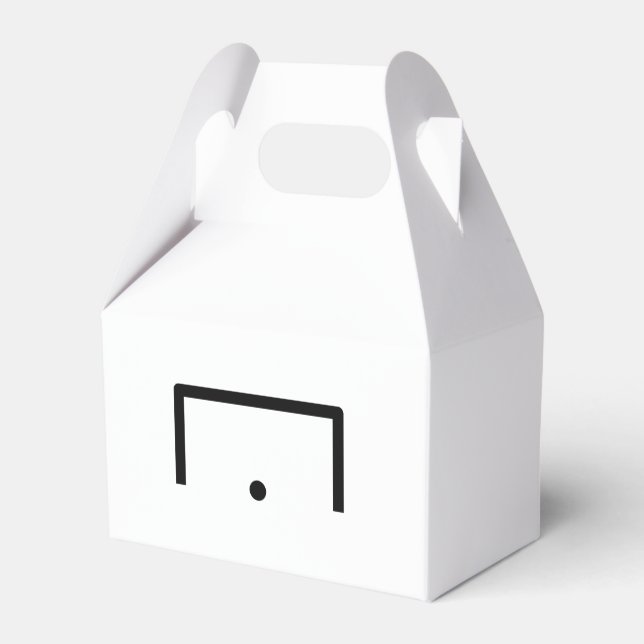 Goal Gable 4x2.5x5 Favor Box (Back Side)