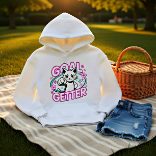 Goal Getter Cat - Cute Motivational Cat Lover Gift