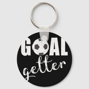 Goal Getter Soccer Player Sport Teams Soccer Gift Keychain
