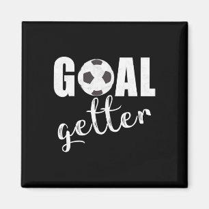 Goal Getter Soccer Player Sport Teams Soccer Gift Magnet