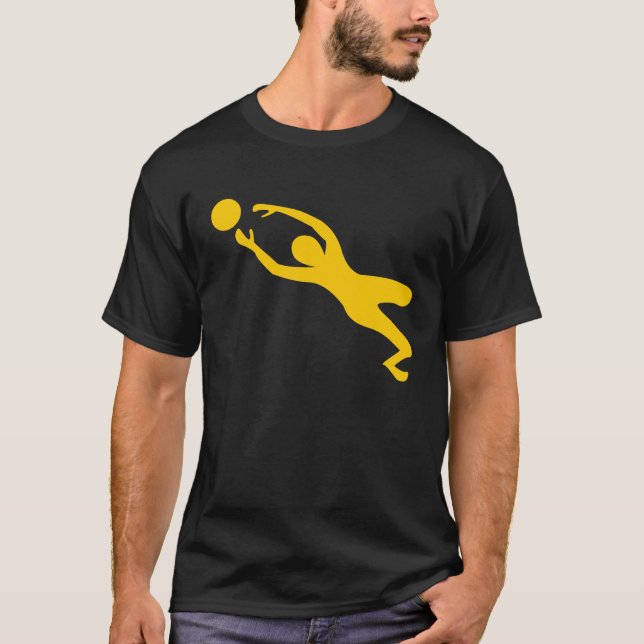 Goal Keeper - Amber T-Shirt (Front)