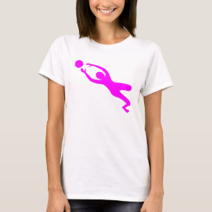 Goal Keeper - Magenta T-Shirt
