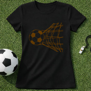 Goal Net Soccer; Football Goal Shot T-Shirt