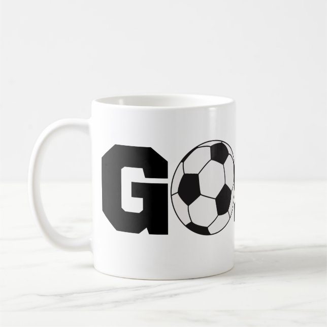Goal! Soccer Coffee Cup (Left)
