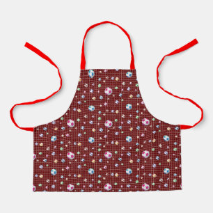 Goal Soccer Pattern Apron