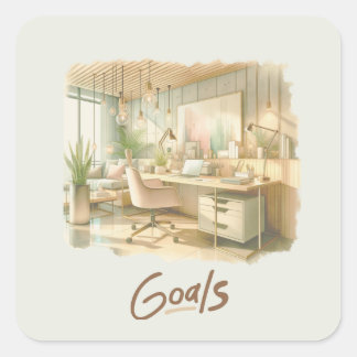 Goal Stickers for Motivation