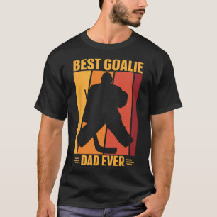 Goalie Dad Ice Hockey Ice Hockey Player Hockey Coa T-Shirt
