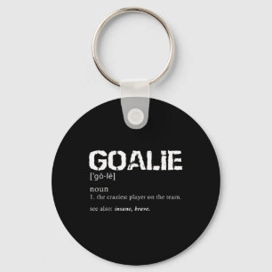 Goalie Definition Soccer Goalie Keychain