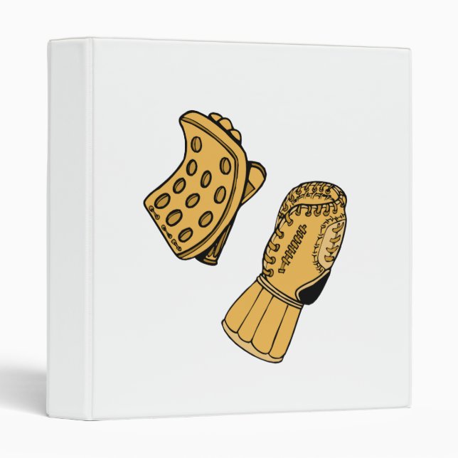Goalie Gloves Binder (Front/Spine)