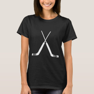 Goalie Hockey Sticks Hockey Team Practice  T-Shirt
