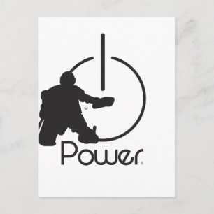 Goalie Postcard