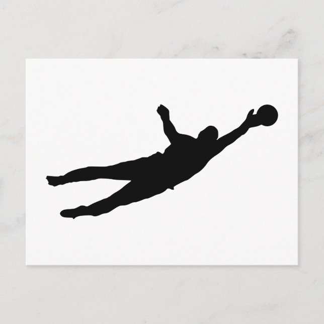 Goalie Save Postcard (Front)