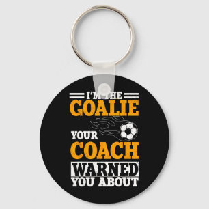 Goalie Soccer Player Team Goalkeeper Sport Goalten Keychain