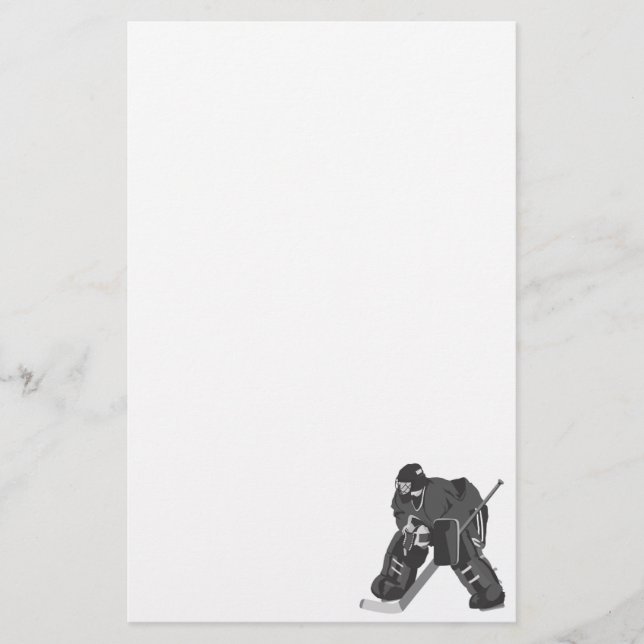 Goalie Stationery (Front)