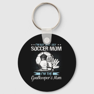 Goalkeeper Mom Shirt Soccer Goalie Mama Mothers Da Keychain