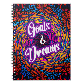Goals & Dreams Notebook - Self Care Journal