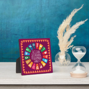 Goals Executive Desk Sign - ESG Office Motivator Plaque
