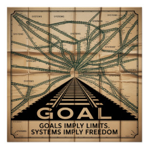 Goals Imply Limits. Systems Imply Freedom Poster