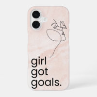 Goals in Glam iPhone Case