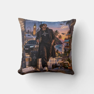 Goan Londonkar • Two Cities One Soul • Same Roots Throw Pillow