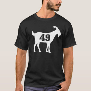 Goat 49 G.O.A.T. Number Forty Nine Goat T-Shirt