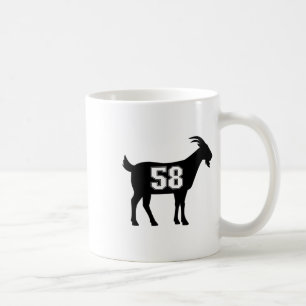 Goat 58 G.o.a.t. Number Fifty Eight Goat Gear Stic Coffee Mug