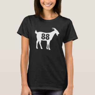 Goat 88 G.O.A.T. Number Eighty Eight Goat T-Shirt