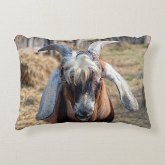 Goat Accent Pillow