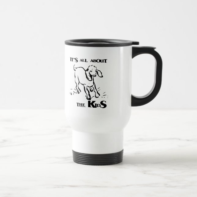 GOAT- All About the Kids Travel Mug (Right)