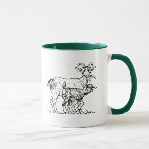 Goat and Kid Mug