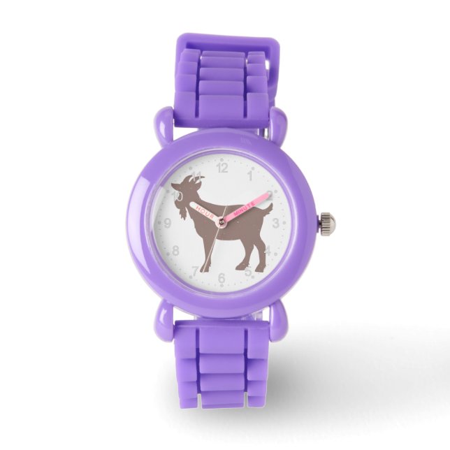 Goat animal farm silhouette watch (Front)