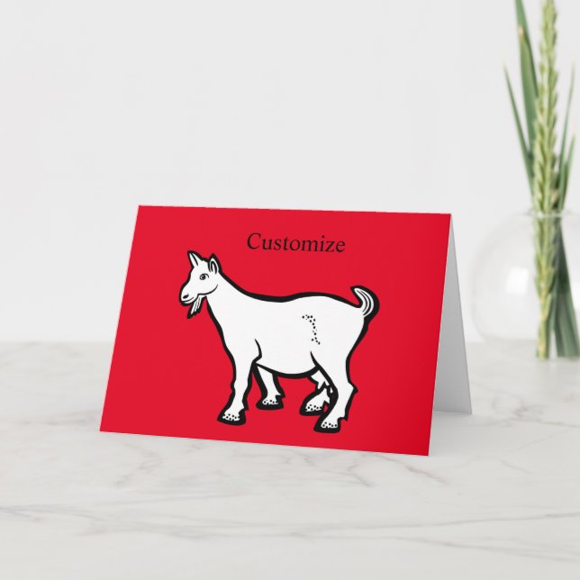 Goat Animal Thunder_Cove  Card (Front)